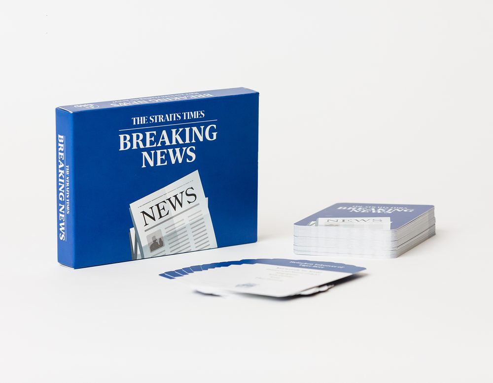Breaking News Game Cards