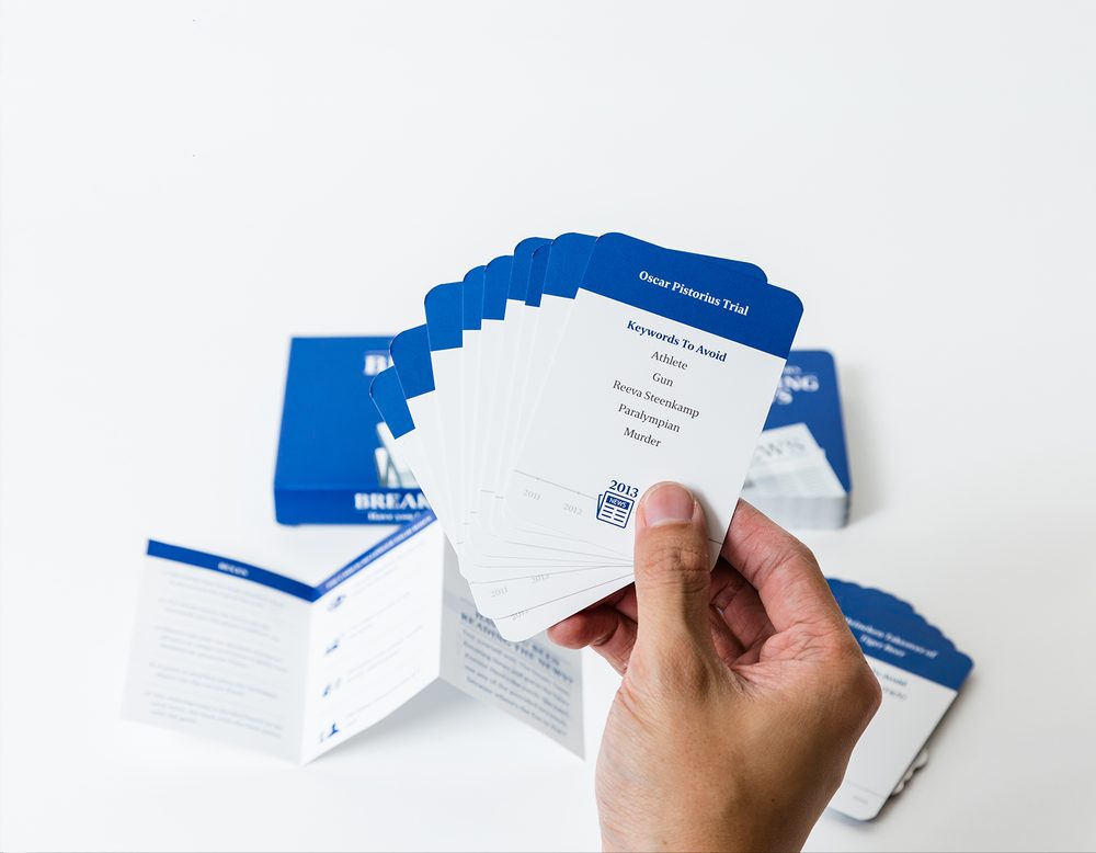 Breaking News Game Cards