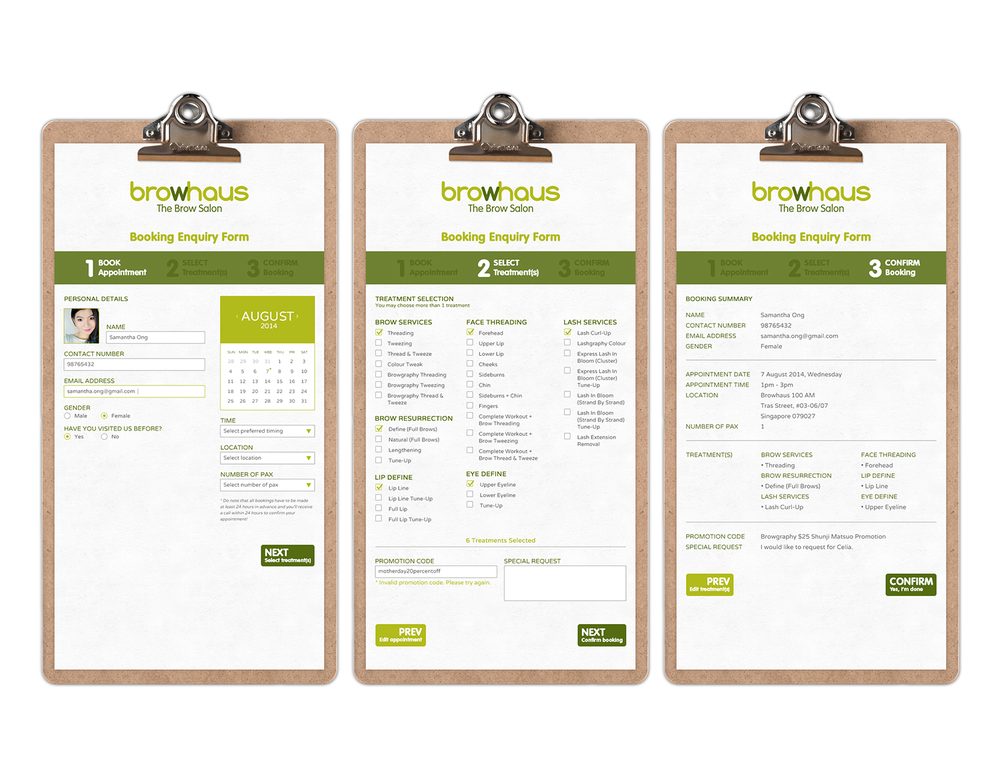 Online Appointment Booking Form