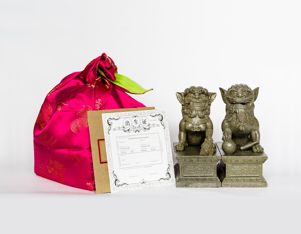 Stone Lions Packaging