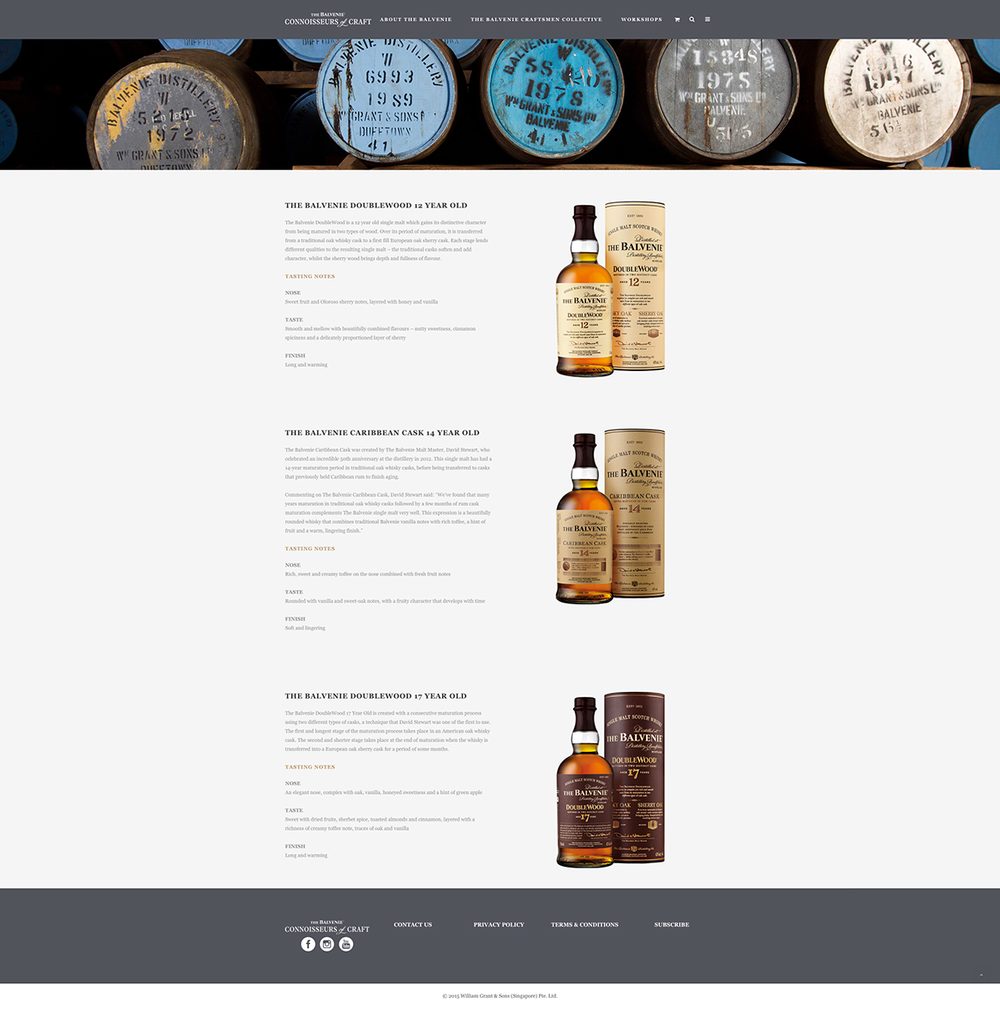 The Balvenie Connoisseurs of Craft